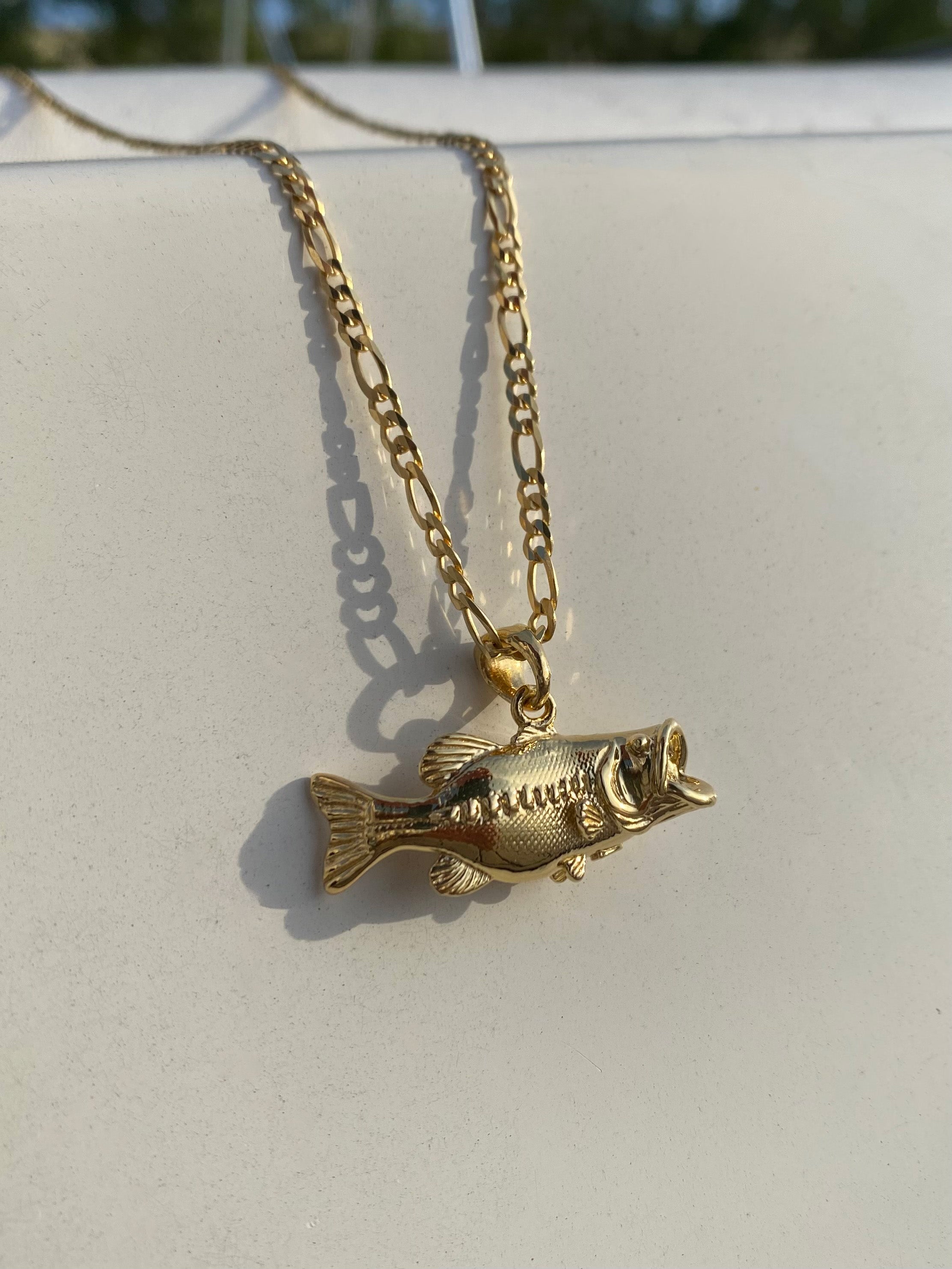 Largemouth Bass Fish Necklace